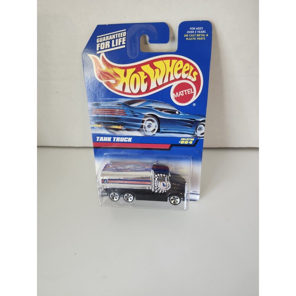 Hot Wheels 1997 Collector #864 Tank Truck Chrome New Sealed Mattel Wheels